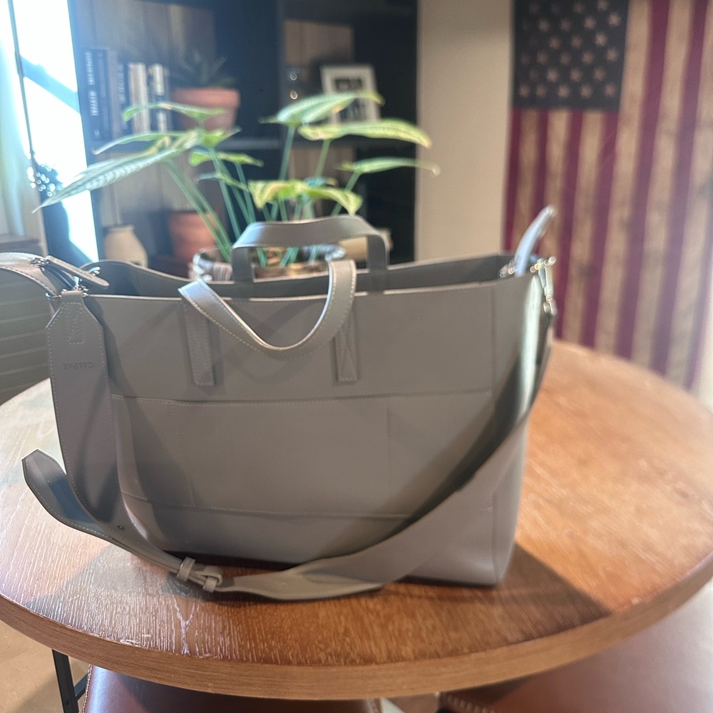 Calpak Gray Laptop Bag - Picture 2 of 6